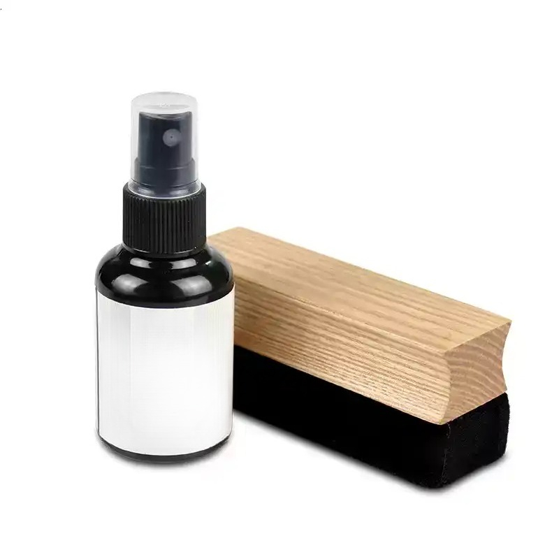 Vinyl Record Cleaner - Vinylplaat, fonograafdraaitafel, sponsborstelreiniger 2-in-1 set, stofverwijdering