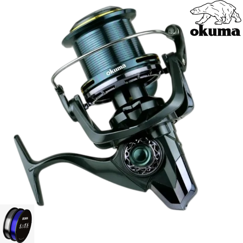Developing Tank Reel - OKUMA volledig metalen spinmolen voor zeevissen,