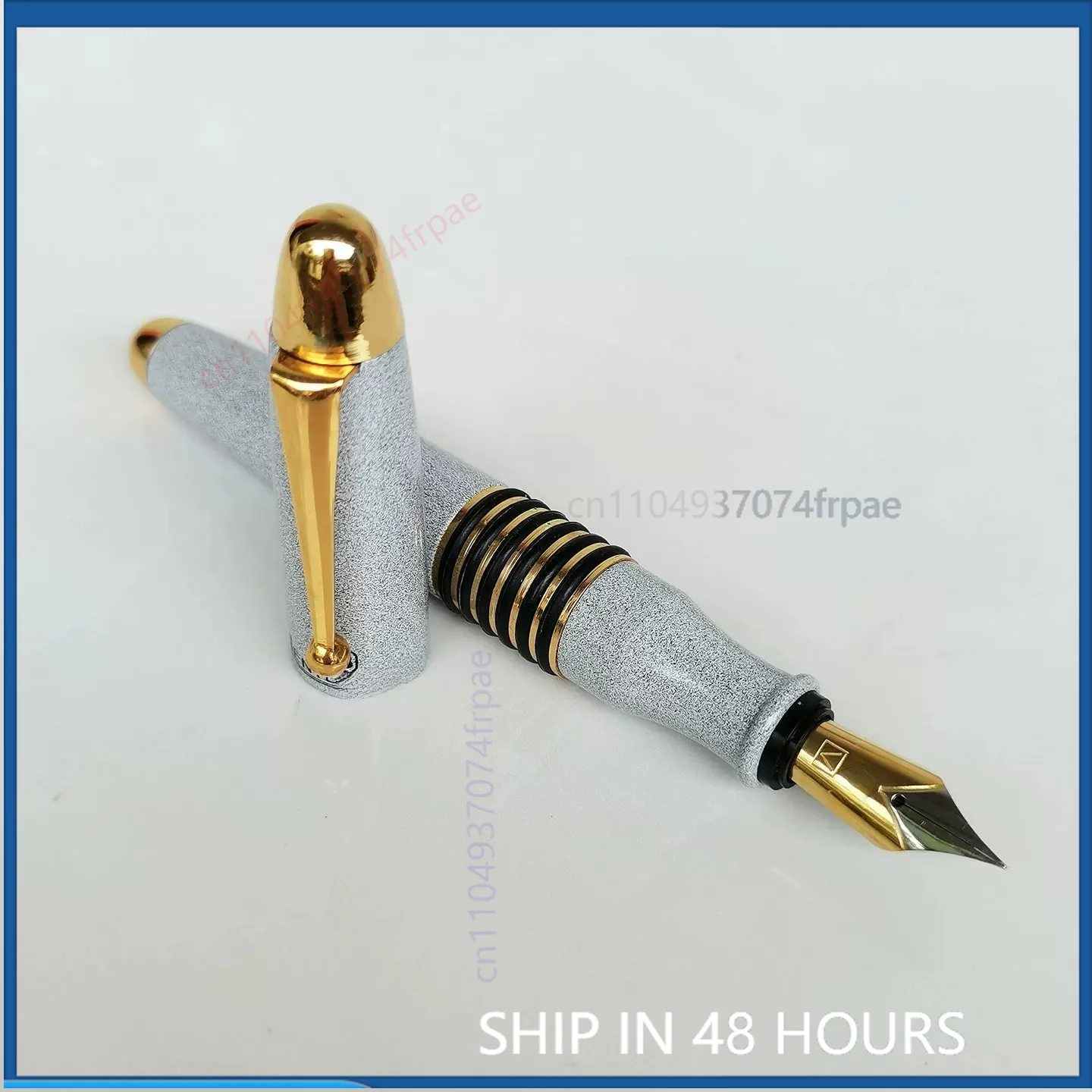 Vintage Collectible Pens - Witte, massieve koperen vulpen voor Dandong