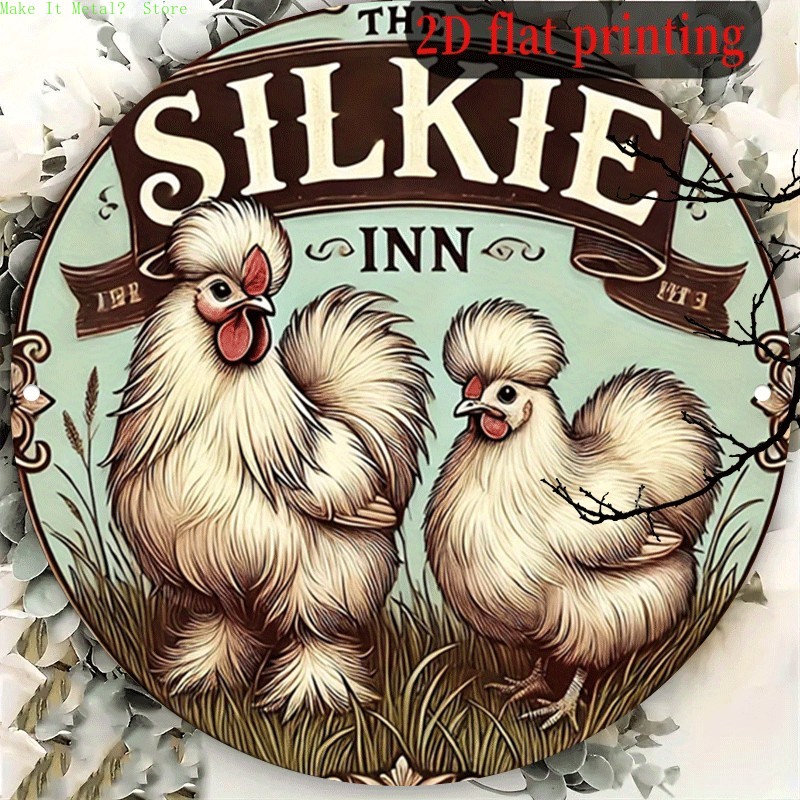 Vintage The Silkie Inn ronde b - Vintage Collectible Plates recensie en prijs
