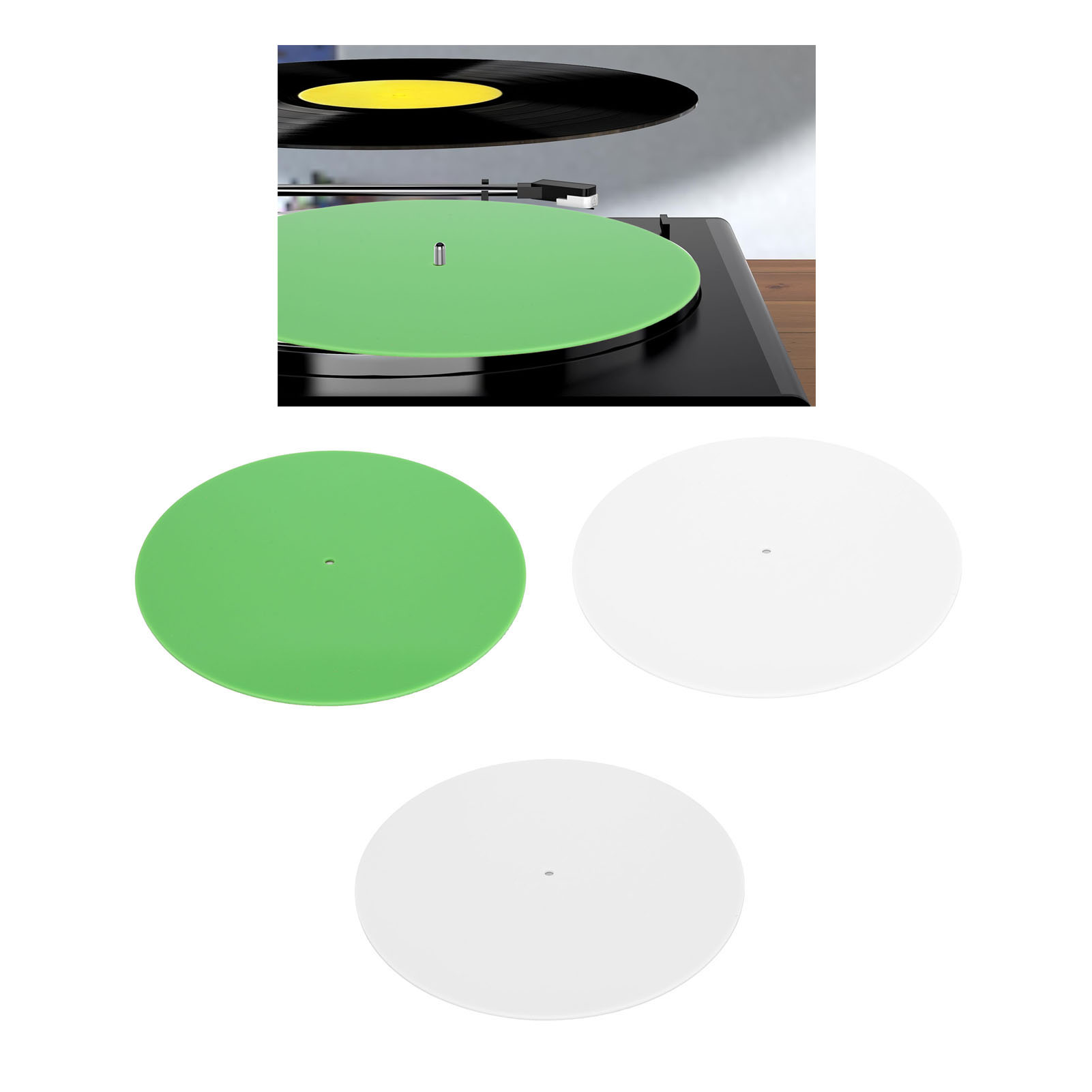 Platter Slipmat Acryl Draaitaf - Vinyl Record Cleaner recensie en prijs
