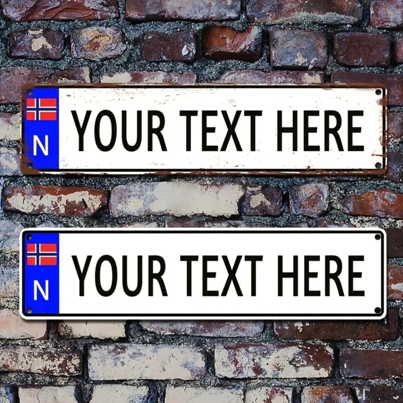 Aangepaste tekst Noorse vintag - Vintage Collectible Plates recensie en prijs