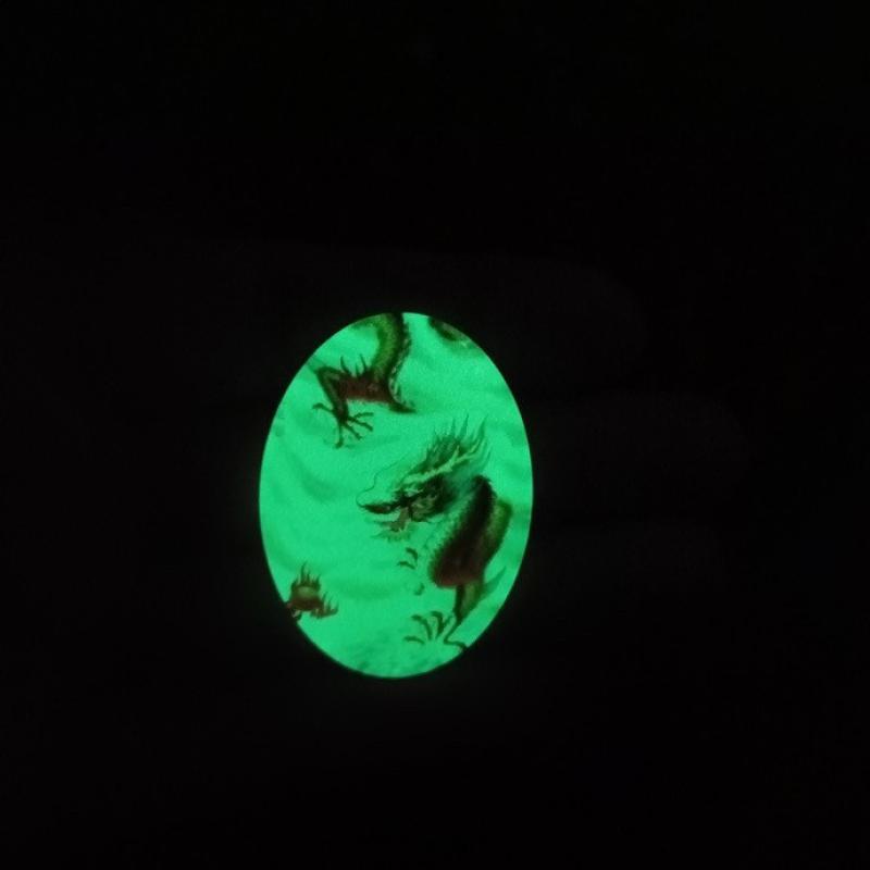 Glow-in-the-dark draken-snuifp - Vintage Collectible Bottles recensie en prijs