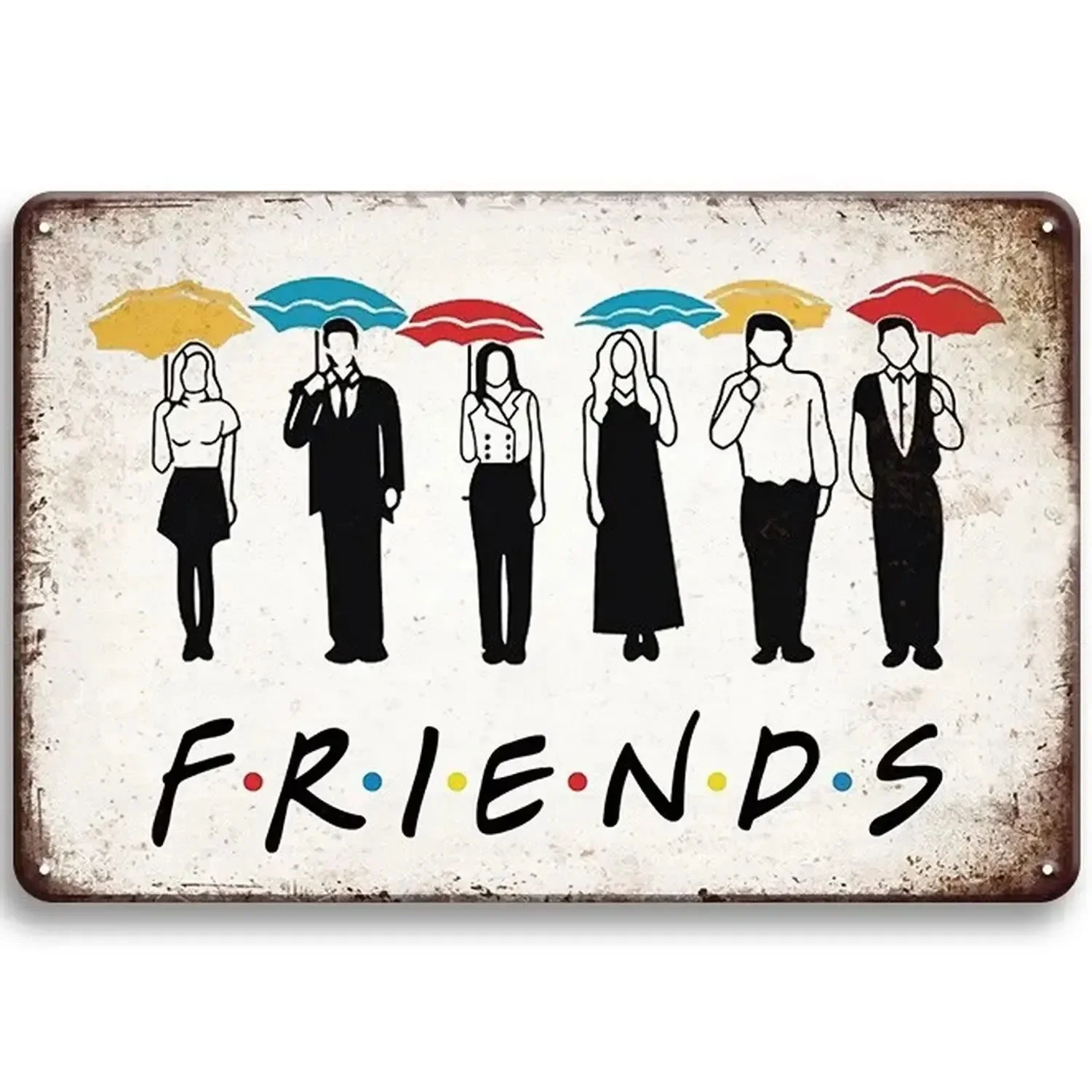 Welkom bij Central Perk, metal - Vintage Collectible Plates recensie en prijs