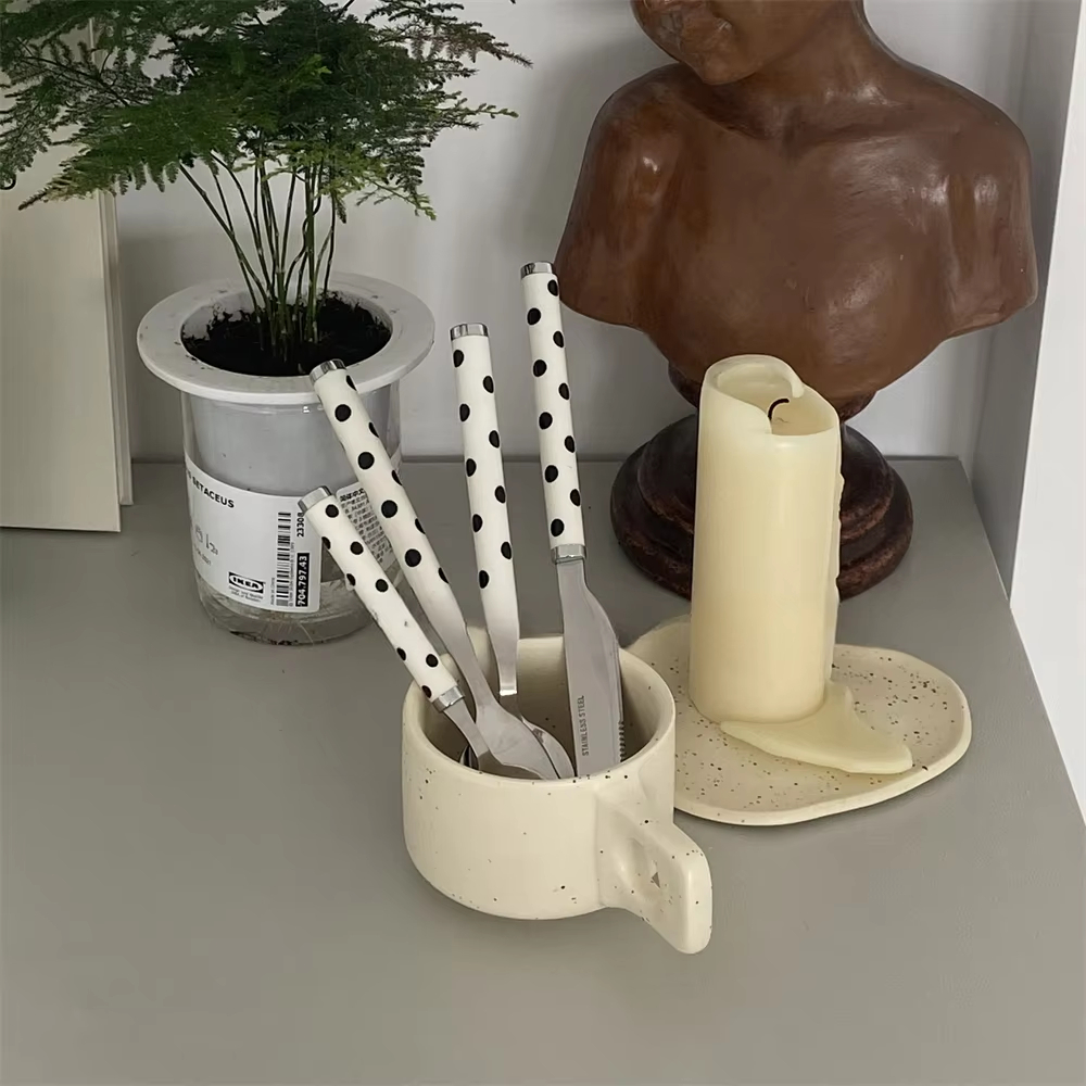 Koreaanse Ins Vintage Polka Do - Vintage Collectible Spoons recensie en prijs