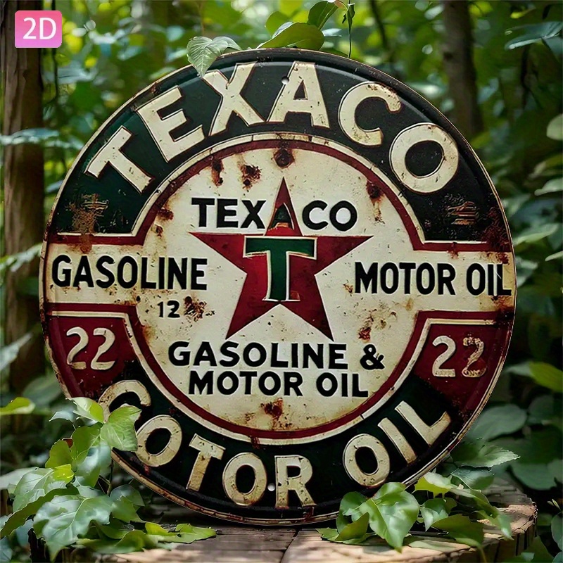 Vintage Texaco-oliebord van me - Vintage Collectible Plates recensie en prijs