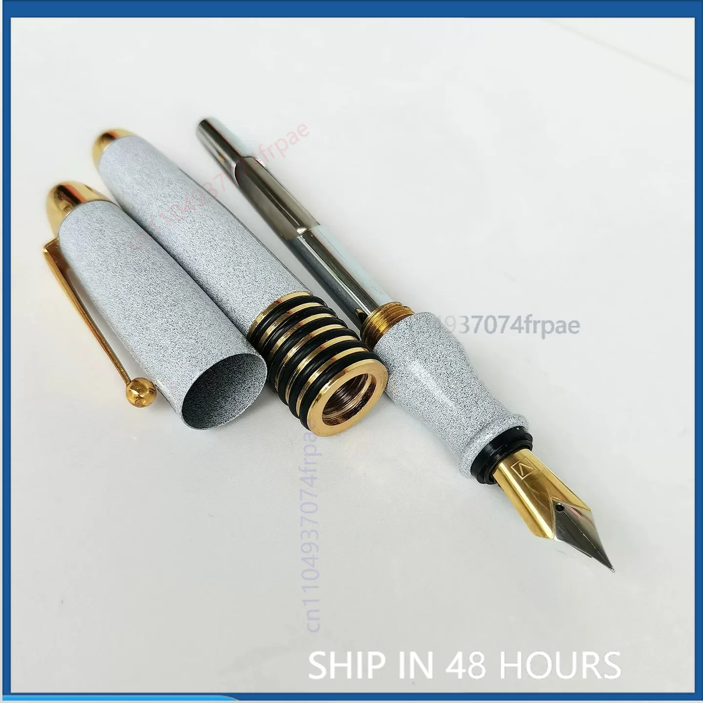 Witte, massieve koperen vulpen - Vintage Collectible Pens recensie en prijs